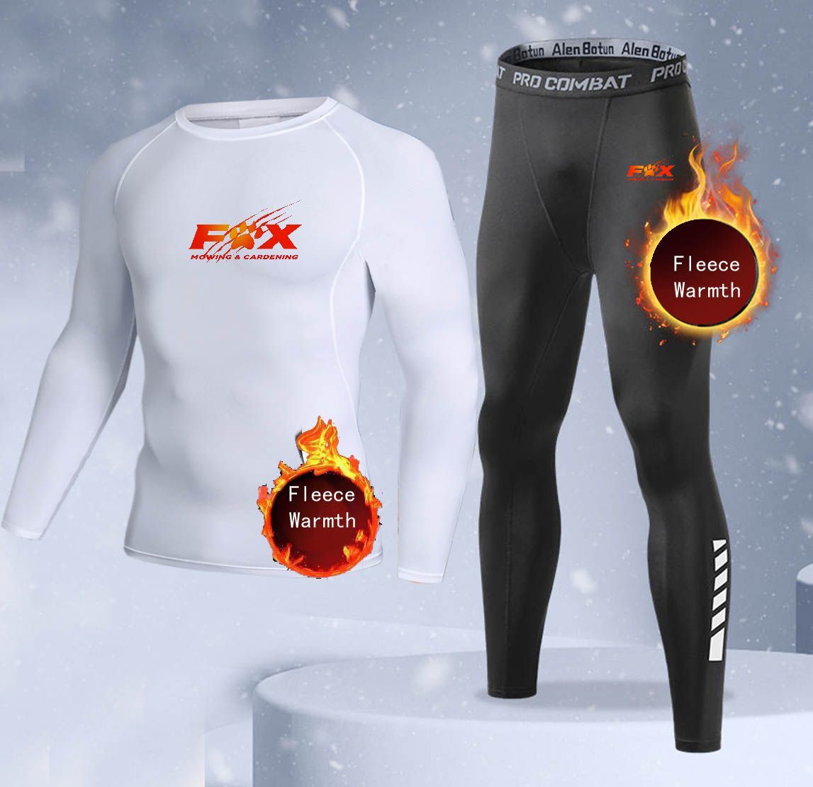 New 2-pieces Winter Warm Men U - Thermal Long John 评论和价格