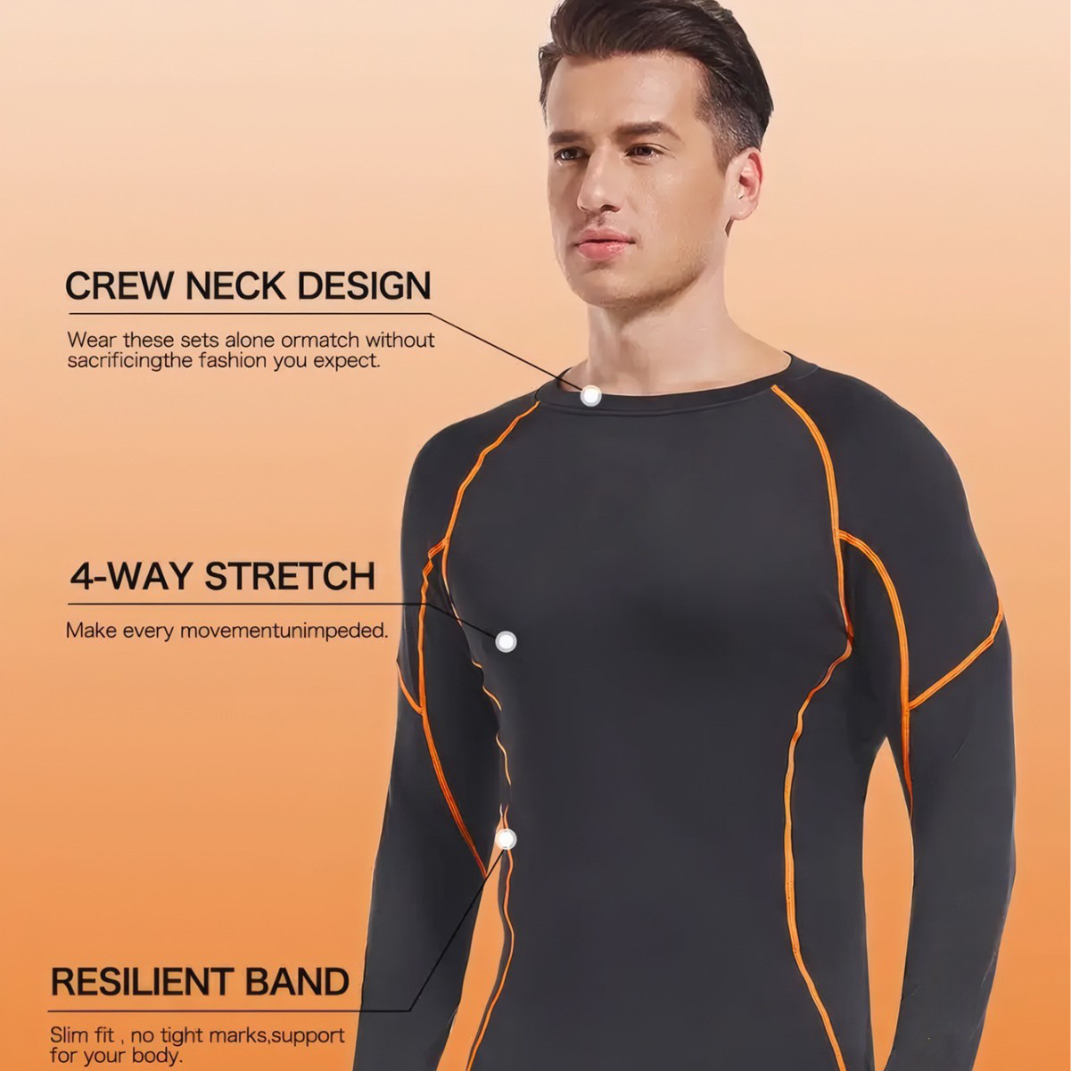 Winter Mens Fleece Athletic 2  - Compression Long Pant 评论和价格