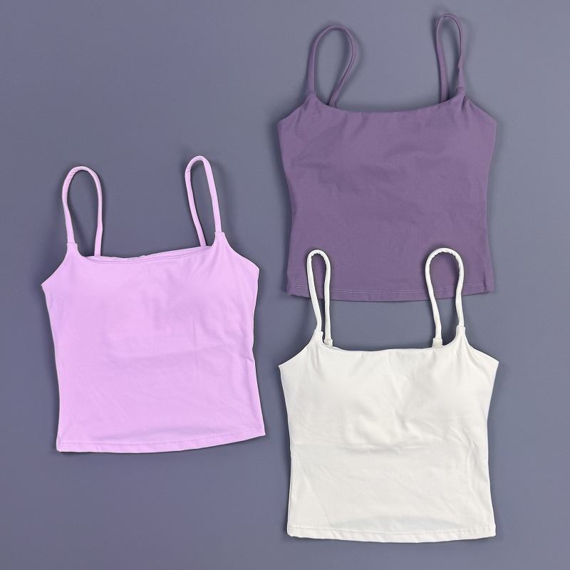 Gym Top Women Spaghetti Strap  - Suspender Tank Top 评论和价格