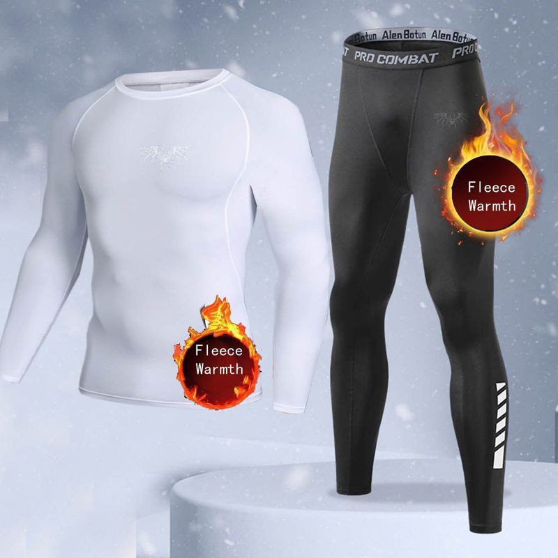 New 2-pieces Winter Warm Men U - Thermal Long John 评论和价格
