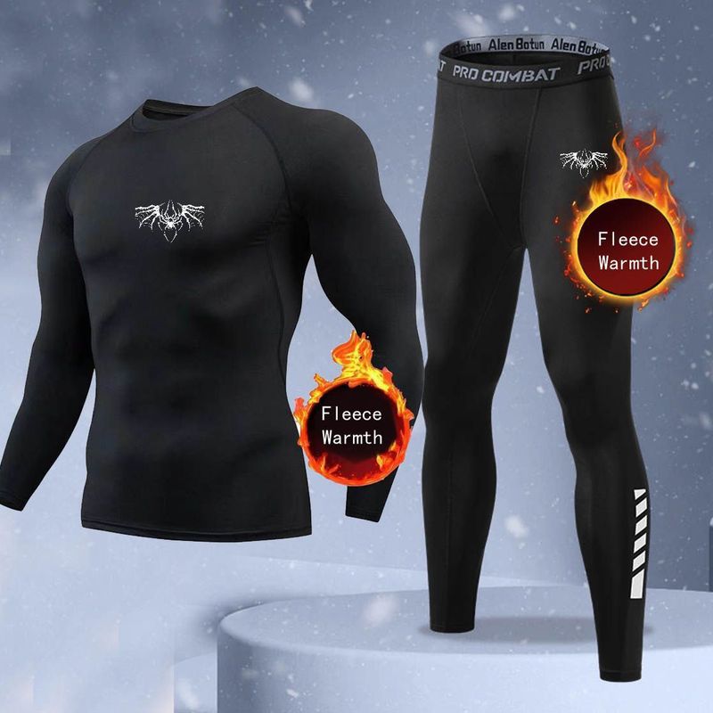 New 2-pieces Winter Warm Men U - Thermal Long John 评论和价格