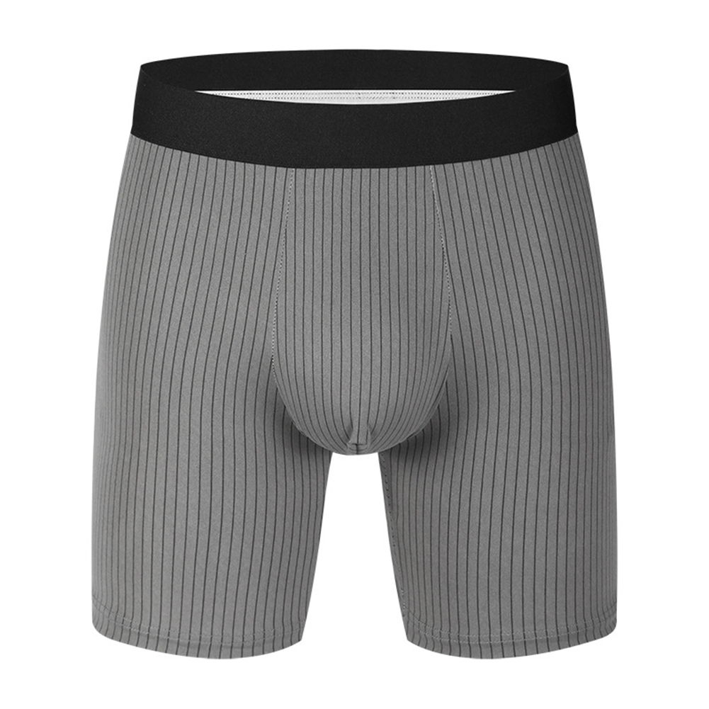 Stripes Men Long Leg Boxers Br - Long Leg Trunk Men 评论和价格