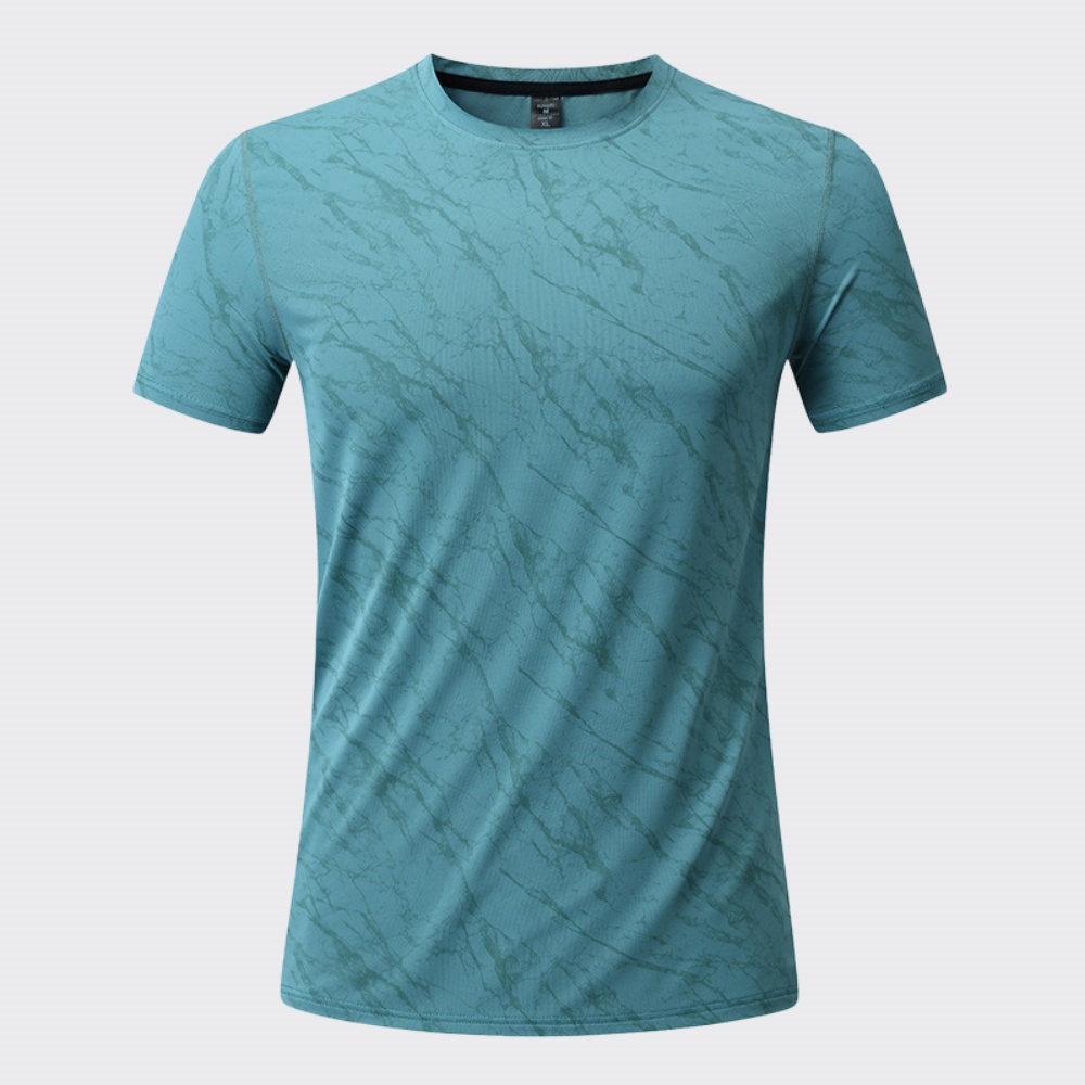 Summer Men's Quick-Dry Fitness - T Shirt Tight Fit 评论和价格