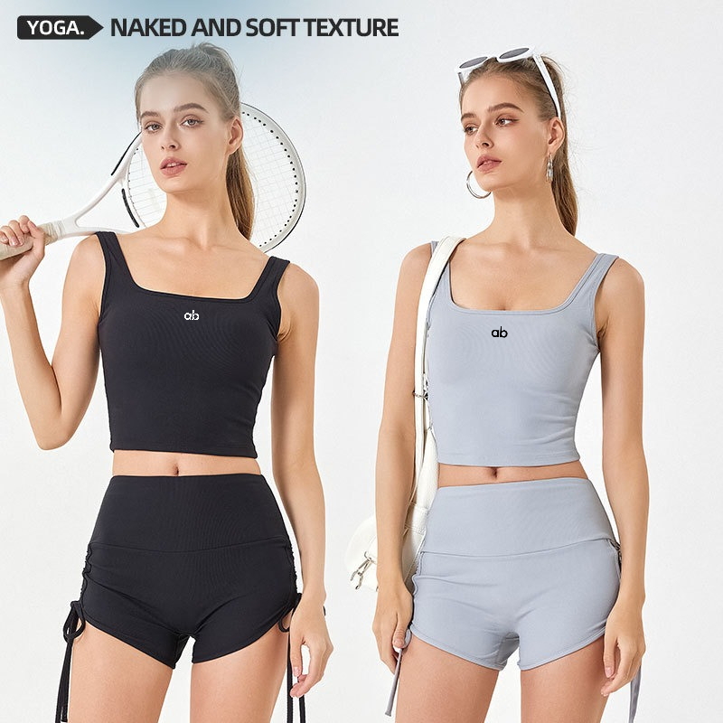 Women Summer Ribbed Yoga Tank  - Suspender Tank Top 评论和价格