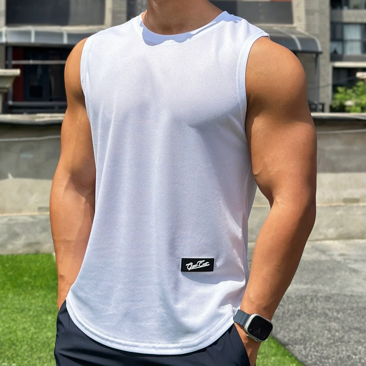 2025 Summer New Trend Men tank - Undershirt Crew Neck 评论和价格